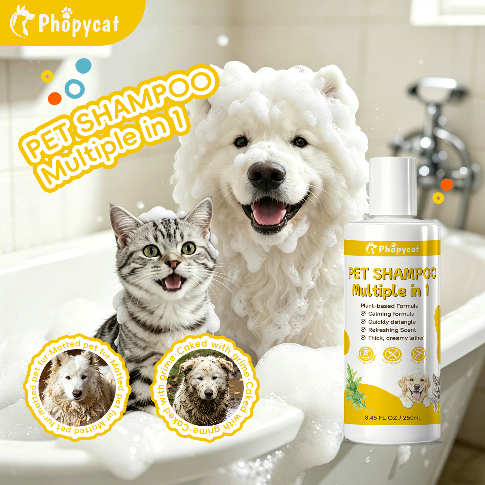 PET SHAMPOO Multiple in 1