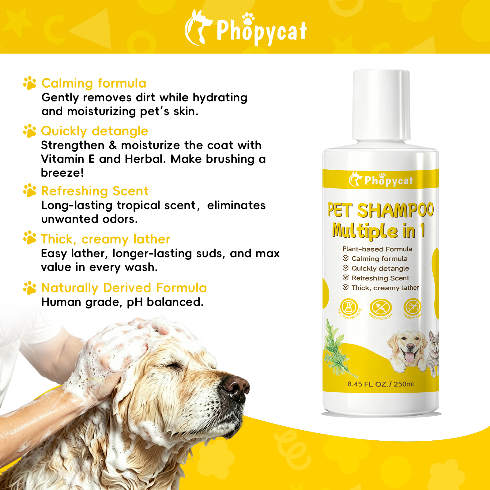 PET SHAMPOO Multiple in 1 - Image 3