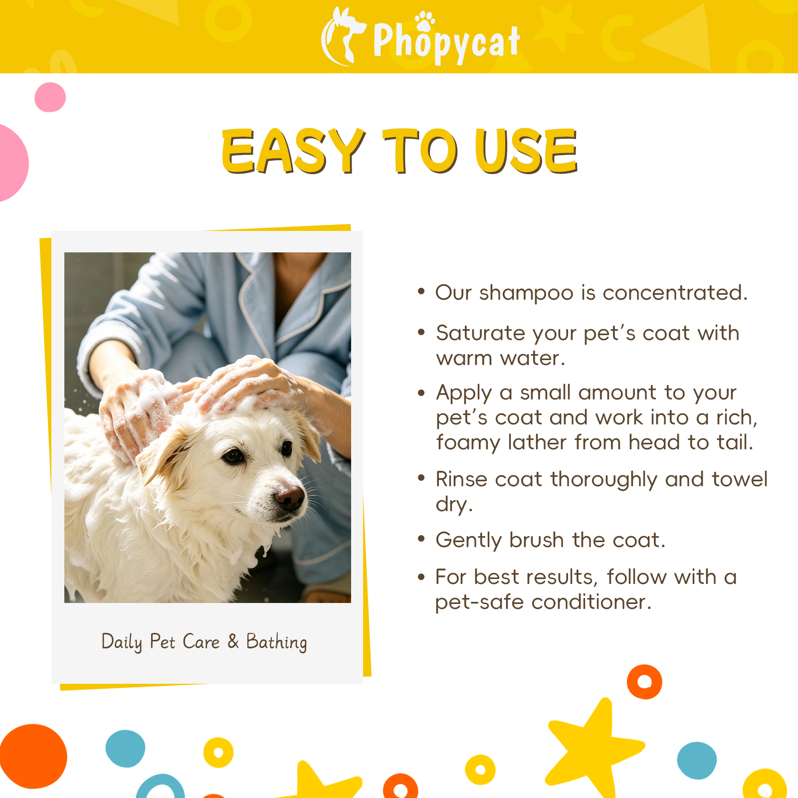 PET SHAMPOO Multiple in 1 - Image 4